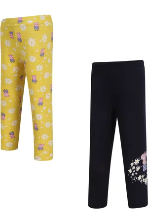 Regatta Kinder/kinderen bedrukte peppa pig legging (set van 2)