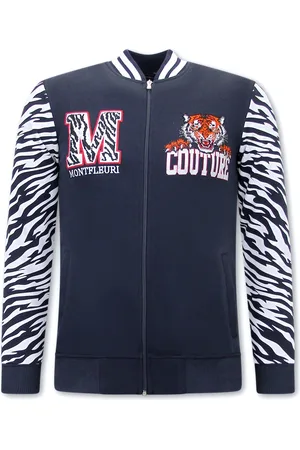 TONY BACKER Vest met print tiger design