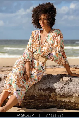 Maicazz Francesca jurk su23.40.309 botanic