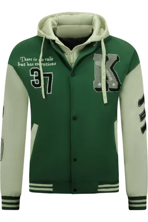 Enos College jack oversized met capuchon 8630