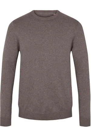 Kronstadt Emory cotton cashmere sweater ks3875 heather oatmeal