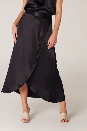 Jansen Amsterdam Rok w663 fake wrap 999black