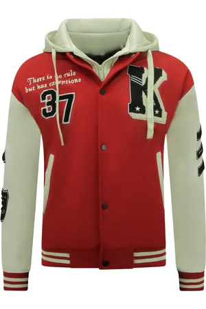 Enos Oversized college jack met capuchon 8630