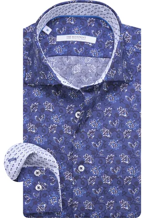 The Blueprint Casual overhemd met lange mouwen