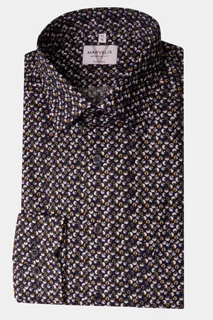 Marvelis Business hemd lange mouw non-iron modern fit 722844/18