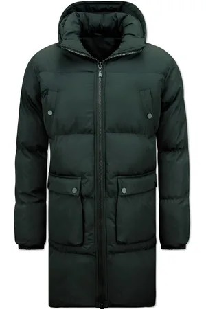 Local Fanatic Lange puffer winterjas met capuchon 3361