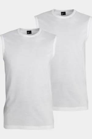 Alan Red Singlet montana mouwloos t-shirt 6684.2/01