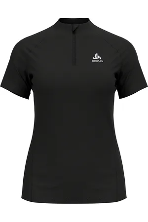 Odlo T-shirt s/s 1/2 zip essential trail