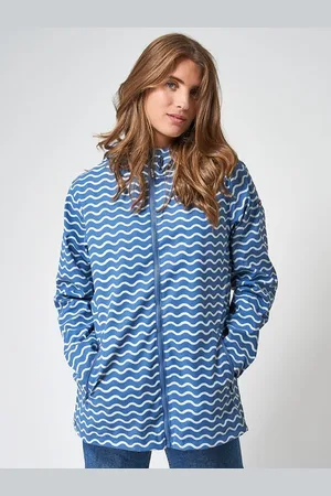 Batela Ocean-blue-horizon dames regenjas brouwershaven