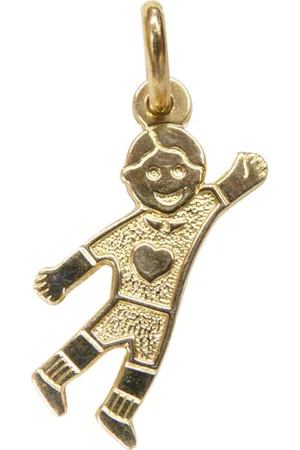 Christian Gouden hanger met harten kind