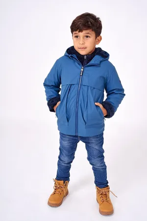 Batela Callantsoog true-blue winter kinderregenjas