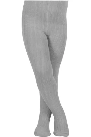 iN ControL 892 rib tights med mel grey