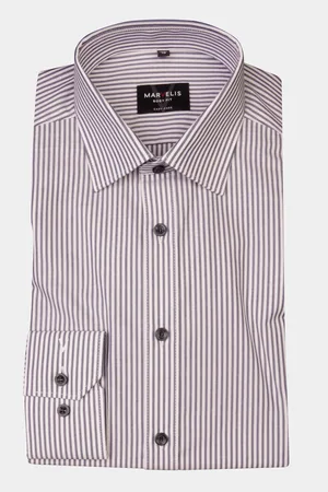 Marvelis Business hemd lange mouw new york kent body-fit 753244/18
