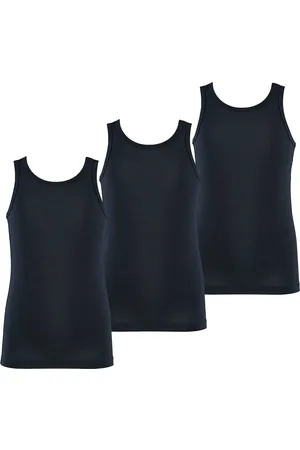 Apollo Jongens singlet hemd bamboe 3-pack