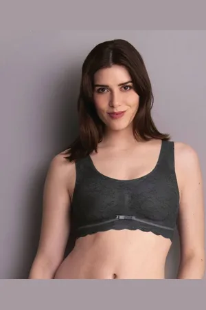 Anita Essentials bralette bh zonder beugel 5400 408 antraciet