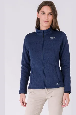 Batela Navy dames fleece vest