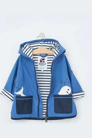Batela Blue-horizon baby regenjas cerfontaine