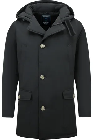 Enos Lange parka met capuchon