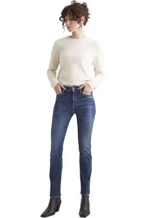 COJ High waist straight true blue