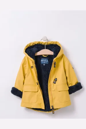 Batela Hulst gele baby winter regenjas