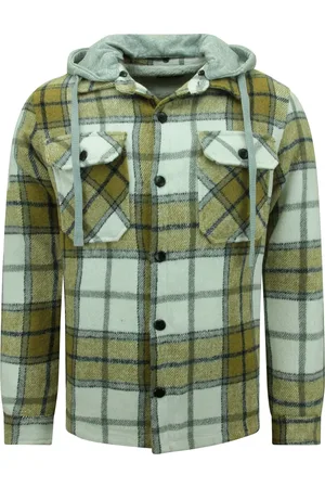 Enos Houthakkers vest met capuchon 7091