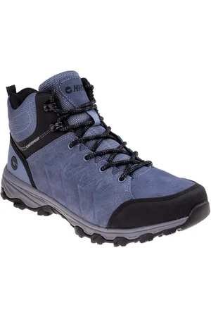 Hi-Tec Heren helone suede mid cut wandelschoenen