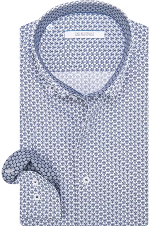 The Blueprint Casual overhemd met lange mouwen