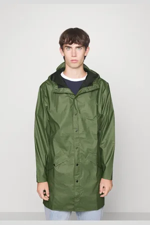 Rains 12020 long jacket evergreen