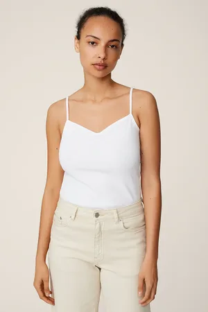 Moss Copenhagen 17606 mschrasmia v neck strap top