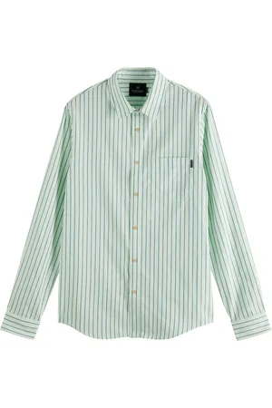 Scotch&Soda Relaxed fit- shirt in yarn-dyed pat combo d