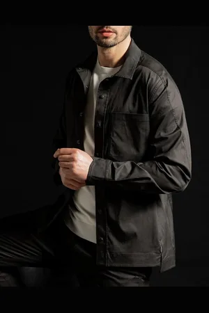 Kollekt Hyper-stretch shirt jacket