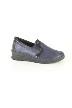 SENS Luna 56 blue dames instappers gekleed