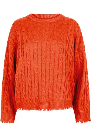 Esqualo Sweater f23-18502 orange