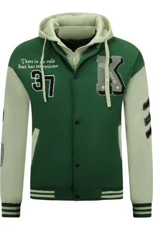 Enos College jack oversized met capuchon 8630