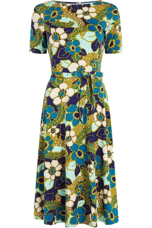 King Louie Betty party dress selena deep blue