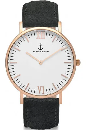 Kapten & Son Black vintage leather campina 4251145211547