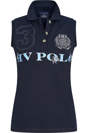 HV POLO Polo shirt mouwloos favouritas palms