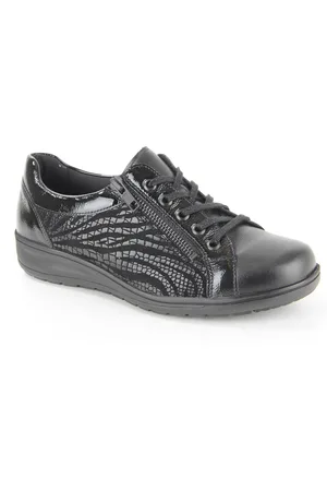 Solidus 29001-01001-k dames veterschoenen sportief