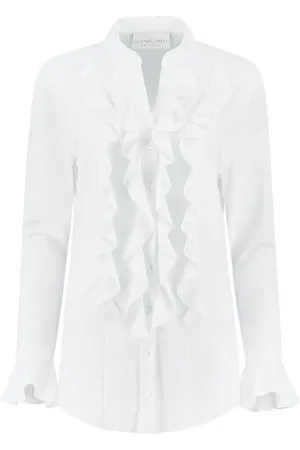 Helena hart 7528 blouse volant