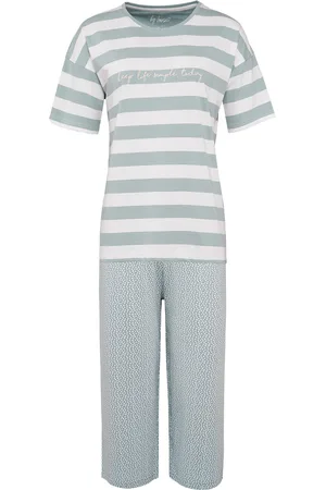 by Louise Dames capri korte pyjama set mint