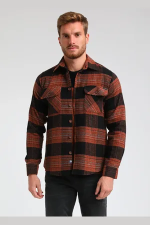 Gabbiano Heren overshirt 333745 450 rust