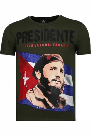 Local Fanatic Presidente rhinestone t-shirt