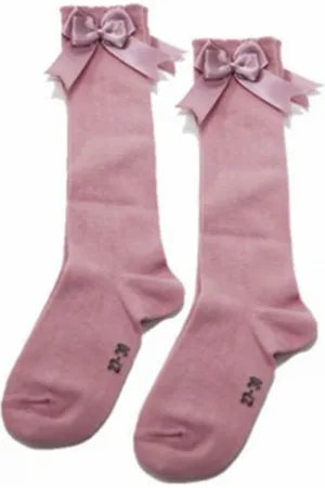 iN ControL 876-2 knee socks pink