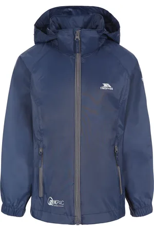 Trespass Kinderen/kinderen qikpac x unisex packaway jacket