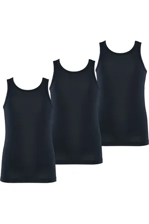 Apollo Jongens singlet hemd bamboe 3-pack
