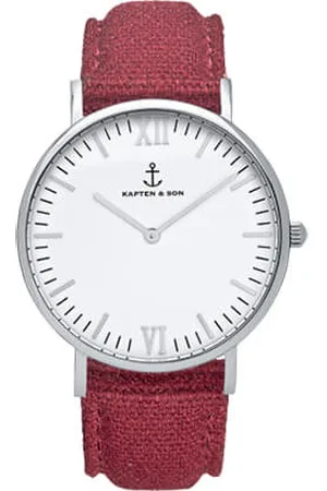 Kapten & Son Silver bordeaux canvas campina 4251145212773