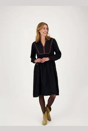 Zusss Jurk met borduursels /koraalroze