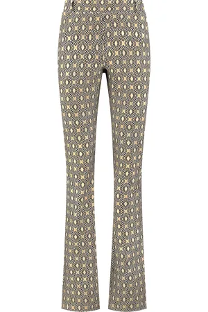 Helena hart Broek flair print disc 7512disc sand