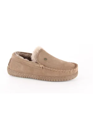 Warmbat Grizzly mud heren pantoffel (gesloten hiel)
