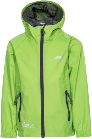Trespass Kinderen/kinderen qikpac waterdichte packaway jacket